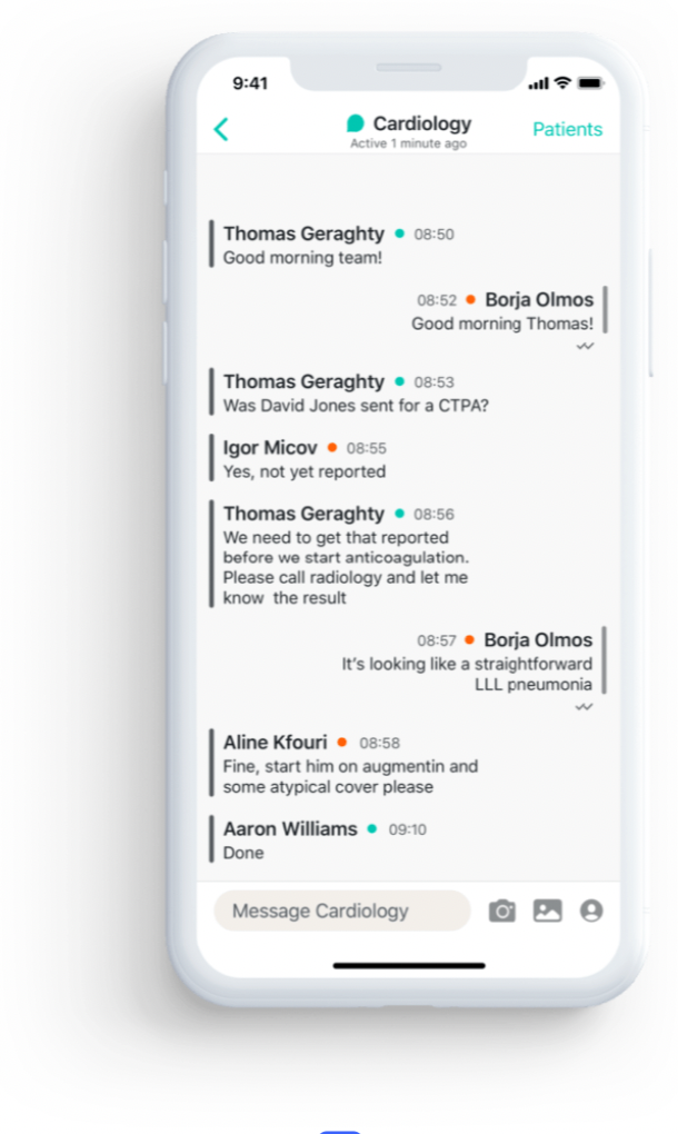 Train the trainer guide - secure messaging screenshot